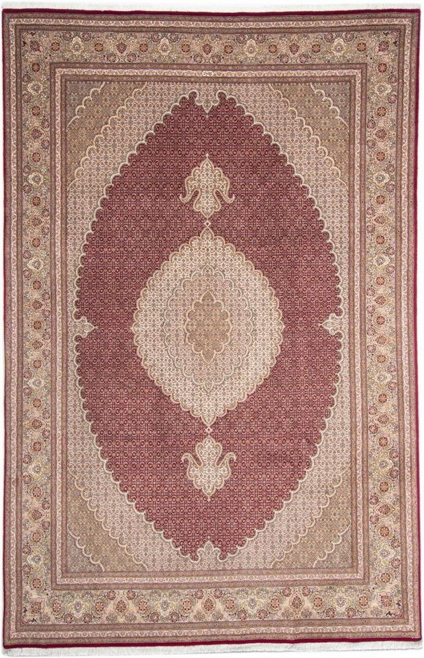 Nain Trading Orientteppich Täbriz 50Raj 203x306 Handgeknüpfter Orientteppich / Perserteppich, rechteckig, Höhe: 7 mm von Nain Trading