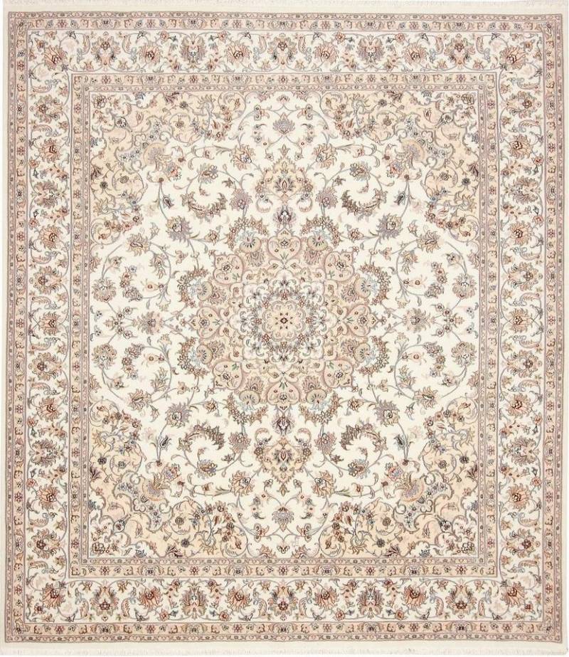 Nain Trading Orientteppich Täbriz Designer 227x259 Handgeknüpfter Orientteppich / Perserteppich, rechteckig, Höhe: 10 mm von Nain Trading