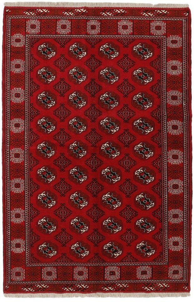 Nain Trading Orientteppich Turkaman 153x236 Handgeknüpfter Orientteppich / Perserteppich, rechteckig, Höhe: 6 mm von Nain Trading