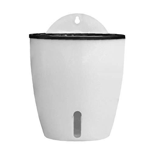 NaisiCore Wandbehang Blumentopf Selbstbewässerungsblumentopf Vertikal-Pflanzer Wand Pflanzer Wasserabsorbierende Blumentopf von NaisiCore