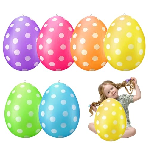 6pcs Ostern Schlauchboote im Freien Dekorationen, aufblasbare Ostereier 6pcs Ostern Schlauchboote im Freien Dekorationen, aufblasbare Ostereier von Naisicatar