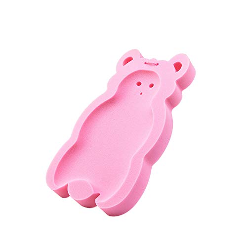 Naisicatar bequemes Babybadeschwamm Kissen Antibakterielle und Skid Proof Badvorleger (Pink) Nizza Geschenk von Naisicatar