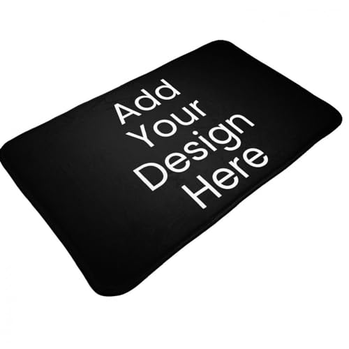 Naispanda Personalisierte Fußmatte mit Foto Text, Personalisierter Rutschfester Dekorativer Bereichs Teppich, Personalisierter Großer Teppich für Büro, Wohnzimmer, Schlafzimmer, Zuhause - 20x31.5in Naispanda Personalisierte Fußmatte mit Foto Text, Personalisierter Rutschfester Dekorativer Bereichs Teppich, Personalisierter Großer Teppich für Büro, Wohnzimmer, Schlafzimmer, Zuhause - 20x31.5in von Naispanda