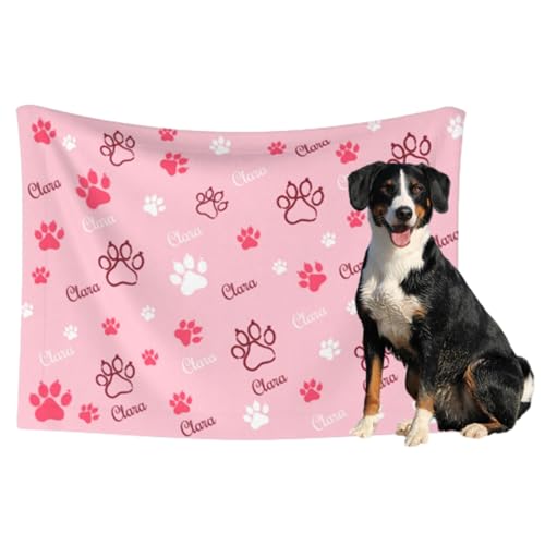 Naispanda Personalisierte Hundedecke Personalisierte Haustierdecke mit Namen, Personalisierte Geschenke für Welpen Hunde und Katzen individuelle Decke Geschenke für Haustierliebhaber Naispanda Personalisierte Hundedecke Personalisierte Haustierdecke mit Namen, Personalisierte Geschenke für Welpen Hunde und Katzen individuelle Decke Geschenke für Haustierliebhaber von Naispanda