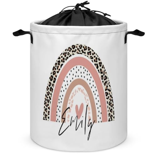 Personalisierte Baby-Namen Wäschekörbe mit Deckel Waschkorb Benutzerdefinierte Jungen Mädchen Text Storage Basket Nursery Hampers Geschenk Korb Storage Bins von Naispanda