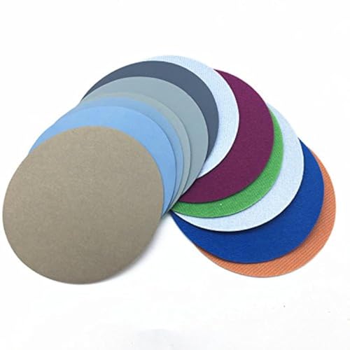 30pcs 50mm 2Inch Wasser Schleifen Schleifpapier Körnung 1500-10000 Mix Grit Set Schleifscheiben Hook Loop Schleifpapier Runde Sandpapier Disk Sand Sheet von NAITESITOOLS