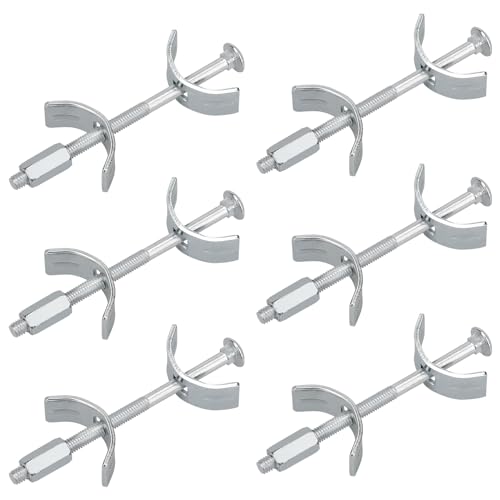 Arbeitsplattenverbinder, Möbelverbinder 100mm 6 Stück Set Plattenverbinder, Massivholzverbinder Arbeitsplatte Verbindungsschraube Möbel-Verbinder für Küchenarbeitsplatten Bartheken von Nakutita