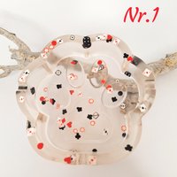 Resin-Aschenbescher Pfotenform von NalasWelt