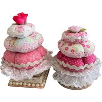 Nadelkissen Kuchenbox Handarbeit Shabby Chic Geschenk Wohnkultur von NalikaCraft