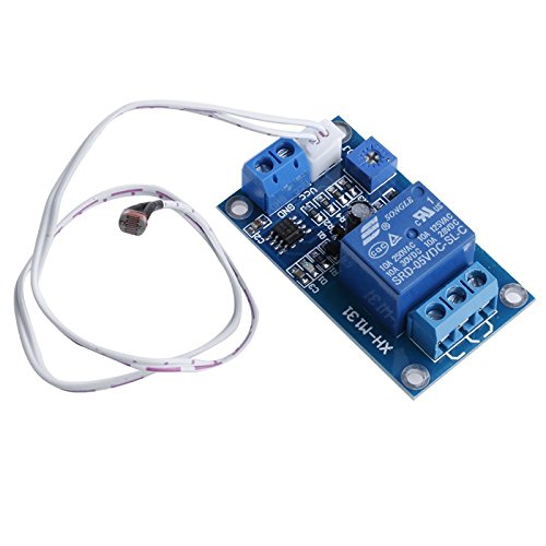 Naliovker 12V Lichtschalter Fotowiderstand Relaismodul Erkennungssensor XH-M131 Naliovker 12V Lichtschalter Fotowiderstand Relaismodul Erkennungssensor XH-M131 von Naliovker
