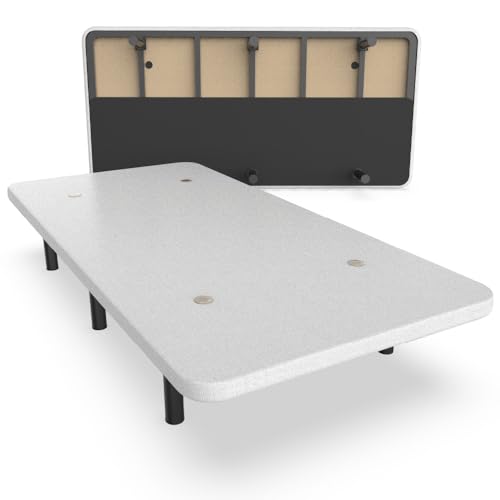 Nalui - Gepolsterter Boden 80 x 190 cm aus Edelstahl mit 6 Füßen von Höhe 25 cm, hohe Stabilität mit 5 Querstangen, atmungsaktivem 3D-Gewebe und 4 Lüftungsventilen, Weiß Nalui - Gepolsterter Boden 80 x 190 cm aus Edelstahl mit 6 Füßen von Höhe 25 cm, hohe Stabilität mit 5 Querstangen, atmungsaktivem 3D-Gewebe und 4 Lüftungsventilen, Weiß von Nalui