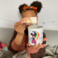 Personalisierte Spardose- Spardose Für Kinder- Geschenk Zur Taufe - Kinderspardose Mädchen Junge von NamAvo