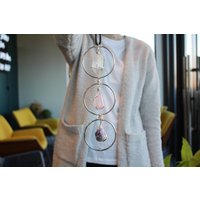 Mittlerer Kristall Wandbehang - Home Decor Hänger Medium Crystal Chakra Aufhänger Geschenke Für Sie von NamasteCrystalBabe