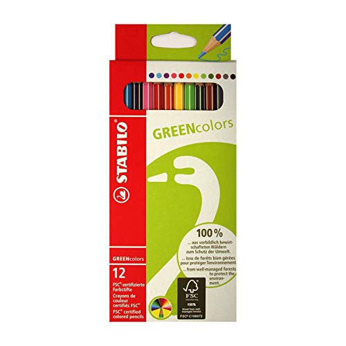 Stabilo GREENcolors Buntstifte mit Namen - individuell graviert - personalisiert - 12/24 / 36 Stück Stabilo GREENcolors Buntstifte mit Namen - individuell graviert - personalisiert - 12/24 / 36 Stück von Namenbar