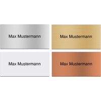 Türschild Mit Gravur - 120x60 Mm Türschild Mit Gravur - 120x60 Mm von Namenbar