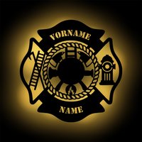 Feuerwehr Wanddeko Holz Lampe Dekolicht Nachtlicht Personalisiert Mit Namen I Geschenke Für Freunde Batteriebetrieben Feuerwehr Wanddeko Holz Lampe Dekolicht Nachtlicht Personalisiert Mit Namen I Geschenke Für Freunde Batteriebetrieben von Namofactur