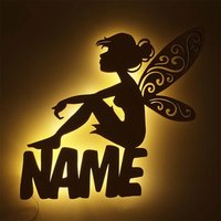 Geschenke Für Mädchen Personalisierte Holz Fee Wand Deko Lampe Nachtlicht Mit Name I Geschenk Zur Geburt Taufe Kinder Baby Batteriebetrieb Geschenke Für Mädchen Personalisierte Holz Fee Wand Deko Lampe Nachtlicht Mit Name I Geschenk Zur Geburt Taufe Kinder Baby Batteriebetrieb von Namofactur