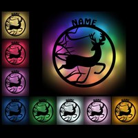 Jagd Hirsch Holz Wand Lampe Nachtlicht Personalisiert Mit Namen I Geschenke Für Jäger Erwachsene Usb Farbwechsel Jagd Hirsch Holz Wand Lampe Nachtlicht Personalisiert Mit Namen I Geschenke Für Jäger Erwachsene Usb Farbwechsel von Namofactur