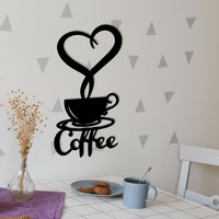 Kaffee Deko Wanddeko Schild I Geschenke Für Kaffeliebhaber Kaffeetrinker Mdf Holz von Namofactur