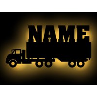 Led Lkw Holz Deko Wand Lampe Nachtlicht Schlummerlicht Personalisiert Mit Namen I Geschenke Für Fahrer Batteriebetrieben Led Lkw Holz Deko Wand Lampe Nachtlicht Schlummerlicht Personalisiert Mit Namen I Geschenke Für Fahrer Batteriebetrieben von Namofactur
