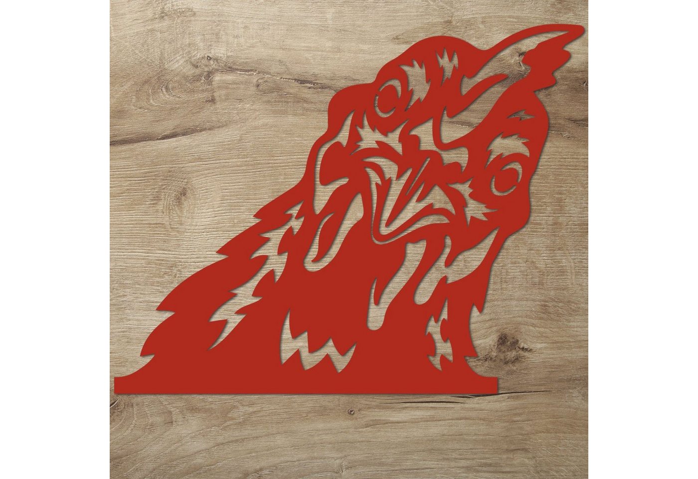 Namofactur 3D-Wandtattoo Hühner Huhn Hahn Dekoration Wand Deko, Wandbild aus Holz witziges Geschenk Wand Tattoo von Namofactur