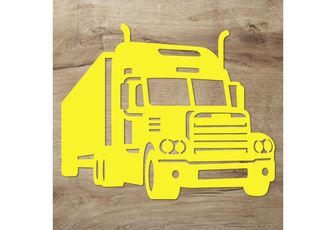 Namofactur 3D-Wandtattoo Deko LKW Spedition Wandbild Lastwagen Truck Deko, Wand Deko Laster / Brummi Wandgestaltung Wohnzimmer Schlafzimmer von Namofactur