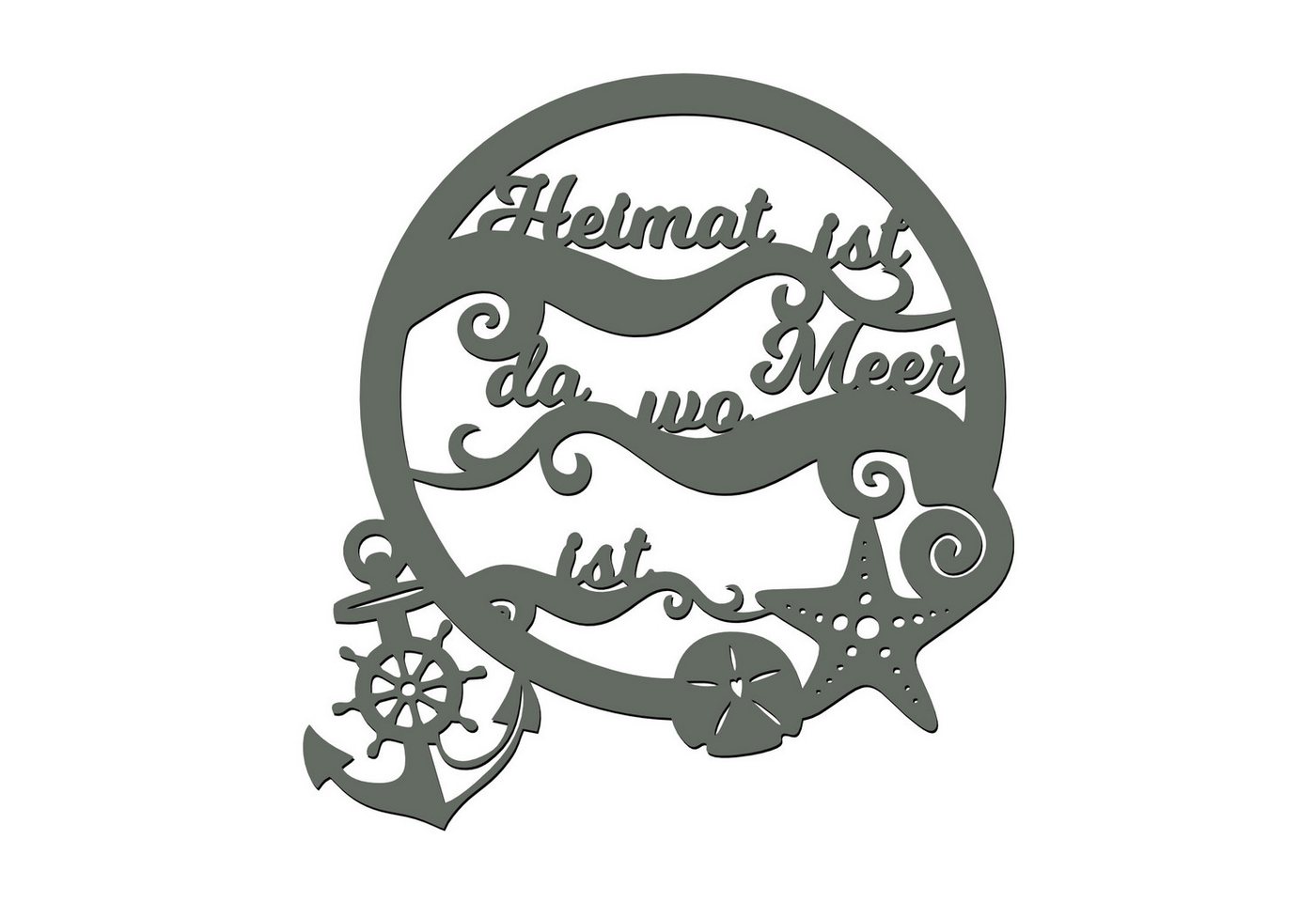 Namofactur LED Dekolicht Dekolicht „Heimat ist da wo Meer ist”, LED Wandlampe Holz Geschenk, Mit Zugschalter, LED fest integriert, Warmweiß Namofactur LED Dekolicht Dekolicht „Heimat ist da wo Meer ist”, LED Wandlampe Holz Geschenk, Mit Zugschalter, LED fest integriert, Warmweiß von Namofactur