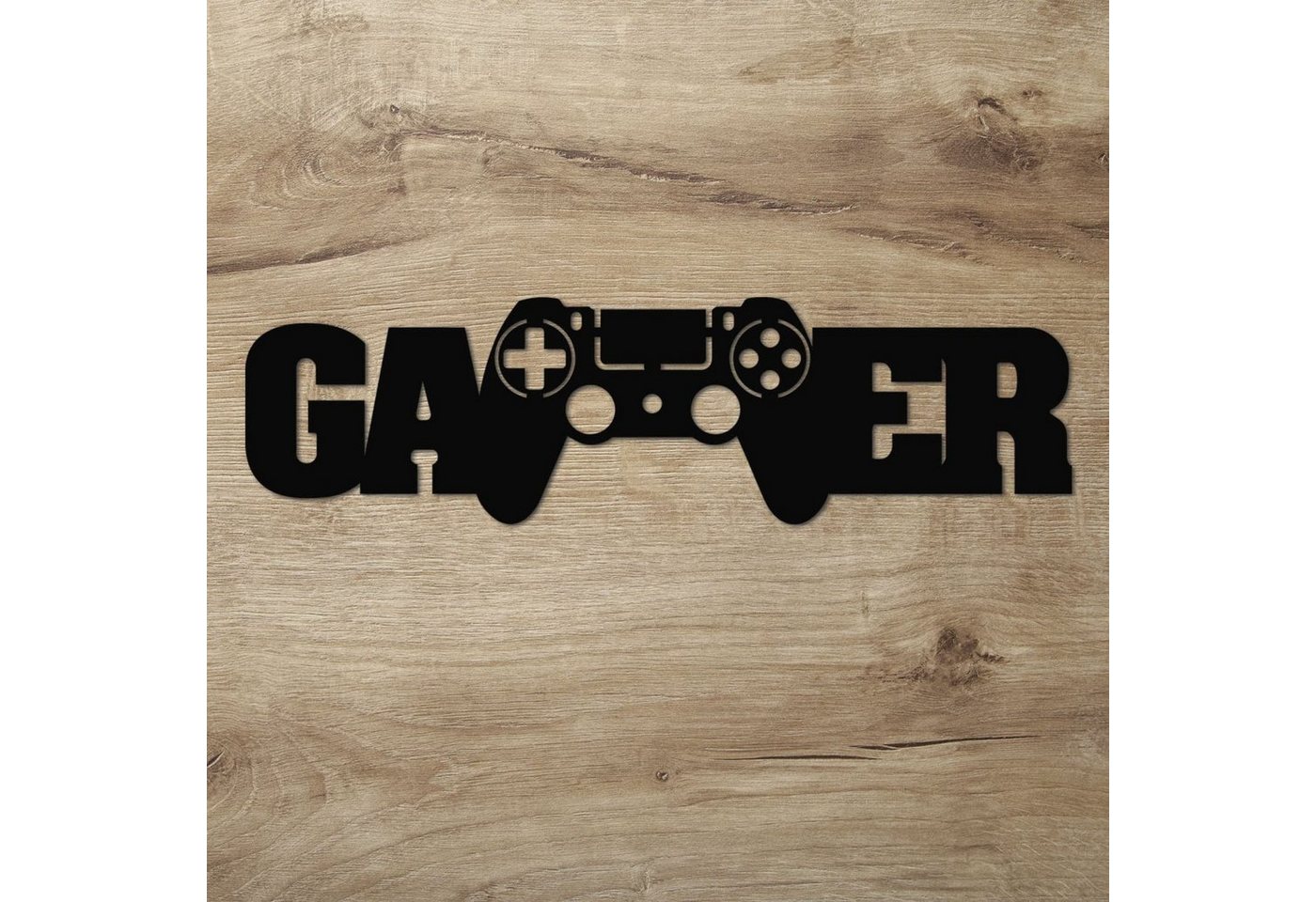 Namofactur LED Dekolicht Gamer Gaming Controller - Gamer Licht Wanddeko mit RGB Farbwechsel, LED fest integriert, Wanddekoobjekt USB Wohnzimmer Leuchte mit Fernbedienung Namofactur LED Dekolicht Gamer Gaming Controller - Gamer Licht Wanddeko mit RGB Farbwechsel, LED fest integriert, Wanddekoobjekt USB Wohnzimmer Leuchte mit Fernbedienung von Namofactur