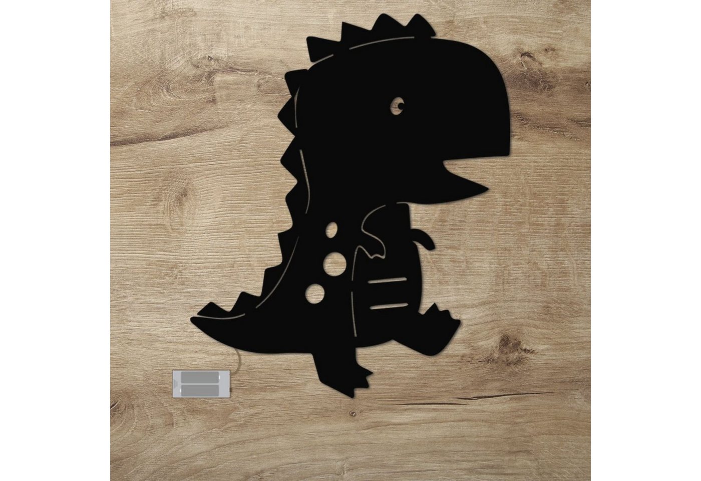 Namofactur LED Dekolicht LED Dino Kinder Baby Nachtlicht Wand Deko, Ohne Zugschalter/Stern, LED fest integriert, Warmweiß Namofactur LED Dekolicht LED Dino Kinder Baby Nachtlicht Wand Deko, Ohne Zugschalter/Stern, LED fest integriert, Warmweiß von Namofactur