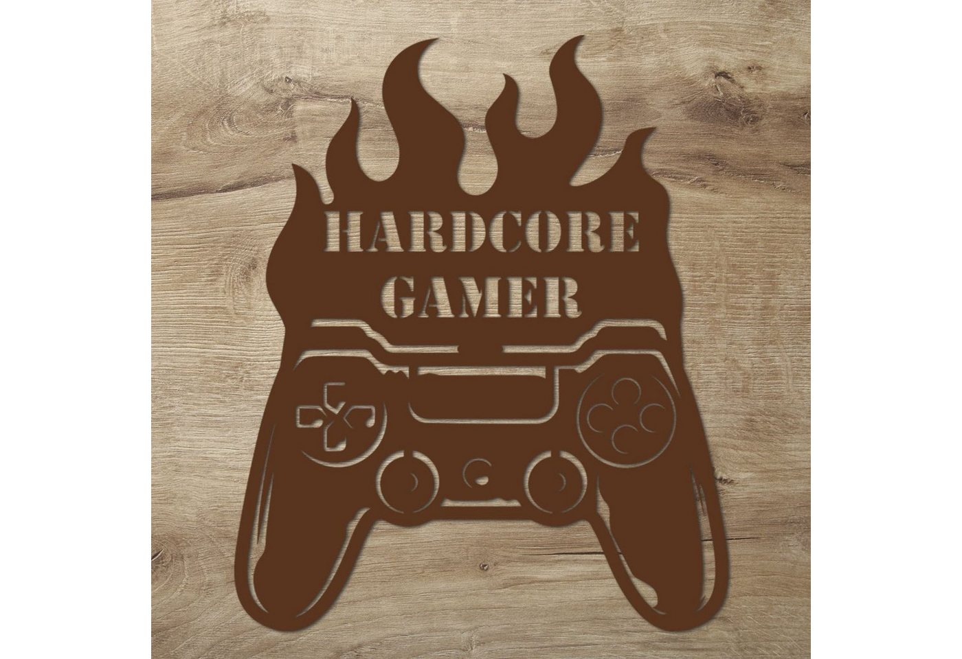 Namofactur LED Dekolicht RGB LED Hardcore Gamer Wand Zimmer Deko, LED fest integriert, RGB Farbwechsel Namofactur LED Dekolicht RGB LED Hardcore Gamer Wand Zimmer Deko, LED fest integriert, RGB Farbwechsel von Namofactur