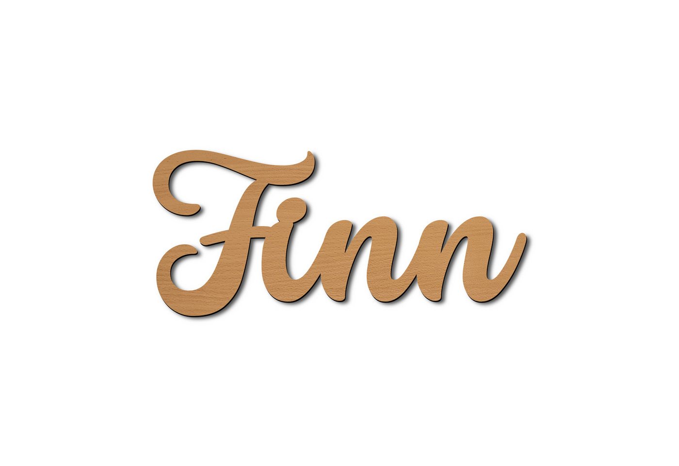 Namofactur Wanddekoobjekt Name Finn Holz Schild Buchstaben Namensschild I MDF Holz Namofactur Wanddekoobjekt Name Finn Holz Schild Buchstaben Namensschild I MDF Holz von Namofactur