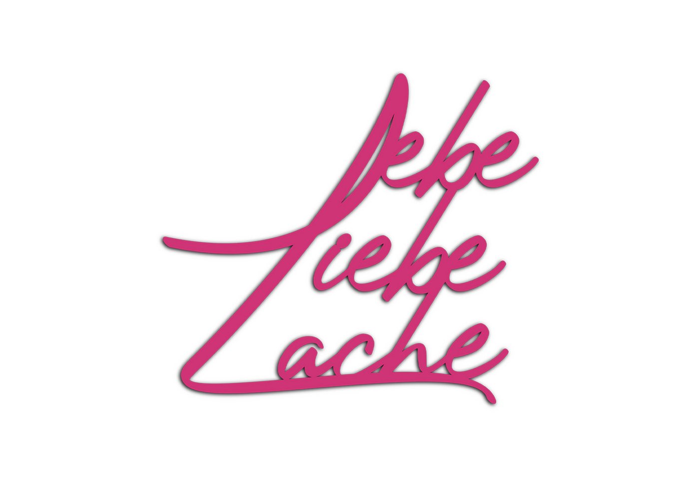 Namofactur Wandtattoo Lebe Liebe Lache XXL Wandtattoo aus Holz, Lebe Liebe Lache XXL Wandtattoo aus Holz Namofactur Wandtattoo Lebe Liebe Lache XXL Wandtattoo aus Holz, Lebe Liebe Lache XXL Wandtattoo aus Holz von Namofactur