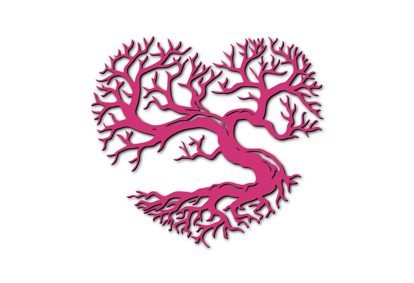 Namofactur Wandtattoo Love Baum Wandtattoo Namofactur Wandtattoo Love Baum Wandtattoo von Namofactur