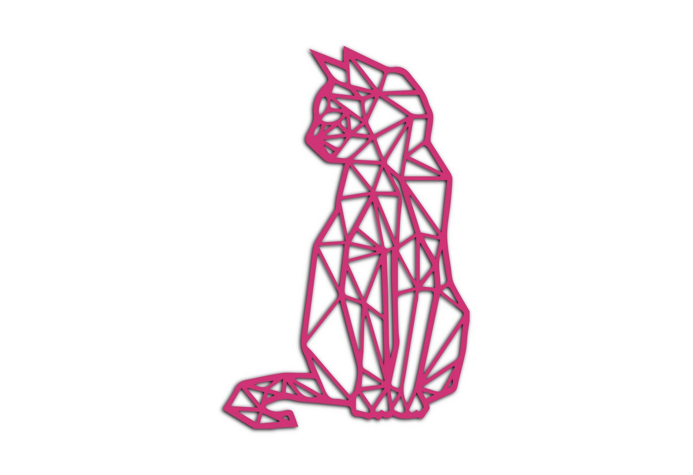 Namofactur Wandtattoo Polygon Katze XXL Wandtattoo Namofactur Wandtattoo Polygon Katze XXL Wandtattoo von Namofactur