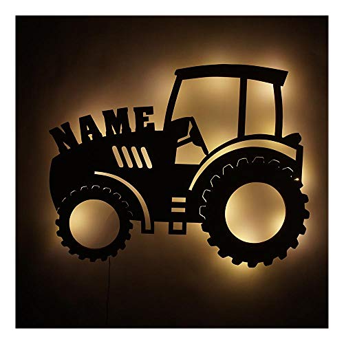 Traktor Geschenke Geschenkidee I Nachtlicht personalisiert mit Namen für Kinder Männer Opa zum Geburtstag Weihnachten Traktor Geschenke Geschenkidee I Nachtlicht personalisiert mit Namen für Kinder Männer Opa zum Geburtstag Weihnachten von Namofactur