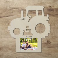 Traktor Holz Bilderrahmen Personalisiert Mit Namen I Geschenke Für Kinder Und Traktor-Liebhaber Traktor Holz Bilderrahmen Personalisiert Mit Namen I Geschenke Für Kinder Und Traktor-Liebhaber von Namofactur