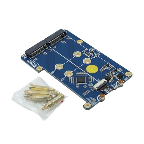 Namvo MPS2280D Raspberry Pi 5 PCIe auf M.2 NVMe Dual SSD Adapter von Namvo
