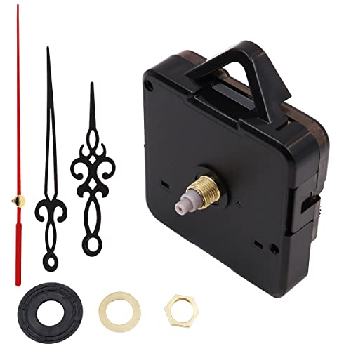 Namvo No Ticking Silent Clock Mechanism Kit, Ersatzteile für Quarzuhrwerke, Lange und Kurze Welle, Wanduhr, Teile, Motorersatz, DIY-Reparaturteile von Namvo