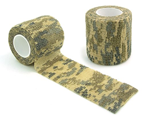 Namvo Selbstklebendes Non-Woven Camouflage Wrap Gewehr Pistole Jagd Camo Stealth Tape 4.5M - Wüste Tarnung Namvo Selbstklebendes Non-Woven Camouflage Wrap Gewehr Pistole Jagd Camo Stealth Tape 4.5M - Wüste Tarnung von Namvo