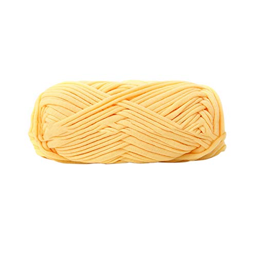 Namzi 1 Rolle gelbe Garnknäuel, vielseitiges Stricken für Bastelarbeiten, Dekoration, DIY, Schals, Kissen, Wandbehänge, praktisches Knäuel von Namzi
