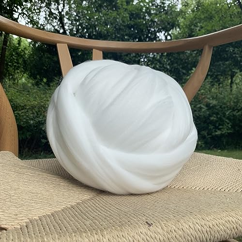 Namzi 250 g Garnknäuel, weißes Wollgarn zum Stricken, Häkeln, 1 Stück Bastelgarn für DIY-Projekte Namzi 250 g Garnknäuel, weißes Wollgarn zum Stricken, Häkeln, 1 Stück Bastelgarn für DIY-Projekte von Namzi
