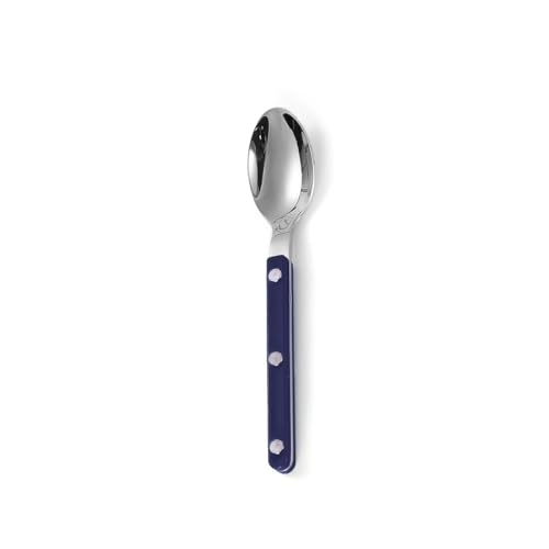 Namzi 4-teiliges Geschirrset aus Edelstahl mit Nieten, Blau von Namzi