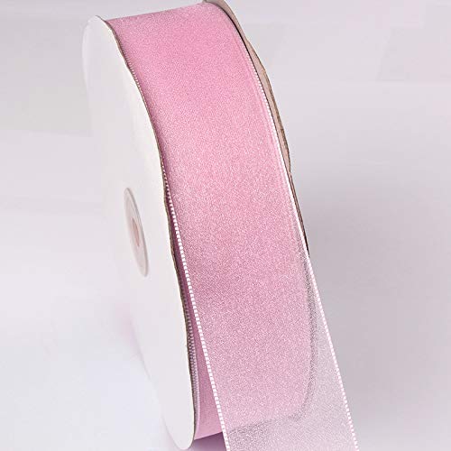 Namzi Band, 1 Rolle Nylon-Luftschlangen, Seidenband für Urlaubsdekoration, Blumenstrauß, Basteln, Verzierungen (A11) von Namzi