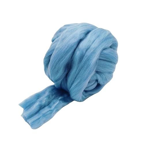 Namzi Blaues Garn, 1 Rolle zum Stricken, Häkeln, ideal für Heimdecken, Teppiche, Haustiermatten, weiches, strapazierfähiges Strickmaterial Namzi Blaues Garn, 1 Rolle zum Stricken, Häkeln, ideal für Heimdecken, Teppiche, Haustiermatten, weiches, strapazierfähiges Strickmaterial von Namzi