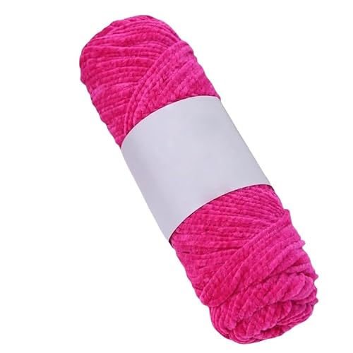 Namzi Deep Rose Pink Garn, 300 g, zum Stricken und Häkeln, ideal für Heimdecken, Teppiche, Haustiermatten, glatt, praktisch von Namzi