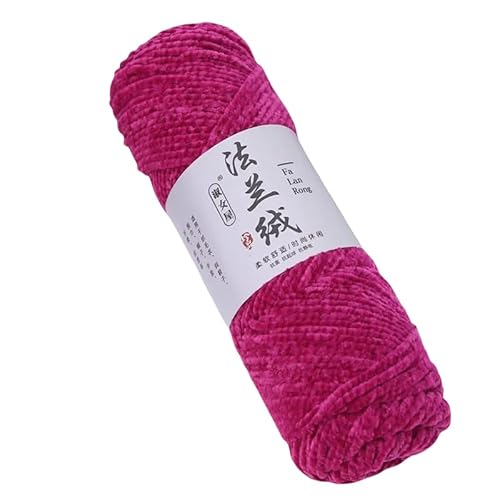 Namzi Deep Rose Red Garn, 300 g, zum Stricken, Häkeln, ideal für Heimdecken, Teppiche, Haustiermatten, glatt, praktisch von Namzi