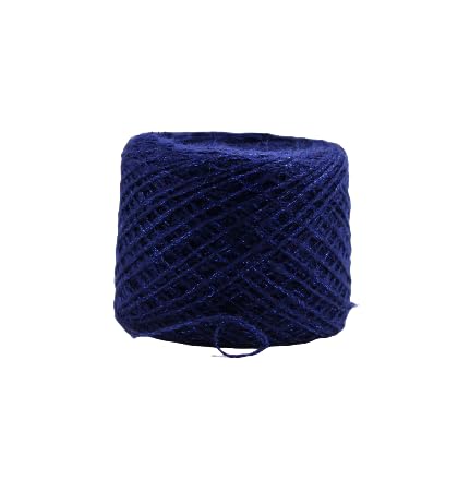 Namzi Dunkelblaue glitzernde Strickgarn-Knäuel, 200 g, 1 Stück, weiches Strickgarn zum Stricken und Häkeln, ideal für Schals, Kissenbezüge, Heimdekoration Namzi Dunkelblaue glitzernde Strickgarn-Knäuel, 200 g, 1 Stück, weiches Strickgarn zum Stricken und Häkeln, ideal für Schals, Kissenbezüge, Heimdekoration von Namzi