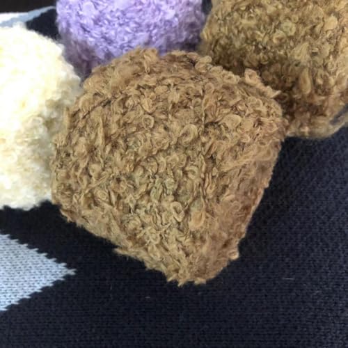 Namzi Garnknäuel, 1 Rolle, braun, Woll-Acryl-Mischung, ideal zum Stricken, Häkeln, perfekt als Geschenk, gemütliche Qualität Namzi Garnknäuel, 1 Rolle, braun, Woll-Acryl-Mischung, ideal zum Stricken, Häkeln, perfekt als Geschenk, gemütliche Qualität von Namzi