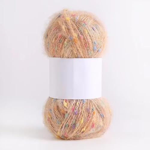 Namzi Gesprenkeltes Garn, 100 g, Stricken, Häkeln, Schals, Hüte, Dekorhandwerk, weiches handgefertigtes Zubehör B Namzi Gesprenkeltes Garn, 100 g, Stricken, Häkeln, Schals, Hüte, Dekorhandwerk, weiches handgefertigtes Zubehör B von Namzi