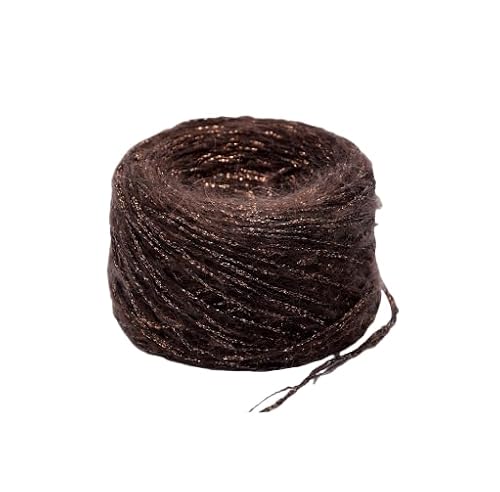 Namzi Glitzernde Strickgarn-Knäuel, 100 g, 1 Stück, weiches Strickgarn zum Stricken, Häkeln, ideal für Schals, Kissenbezüge, Heimdekoration Namzi Glitzernde Strickgarn-Knäuel, 100 g, 1 Stück, weiches Strickgarn zum Stricken, Häkeln, ideal für Schals, Kissenbezüge, Heimdekoration von Namzi